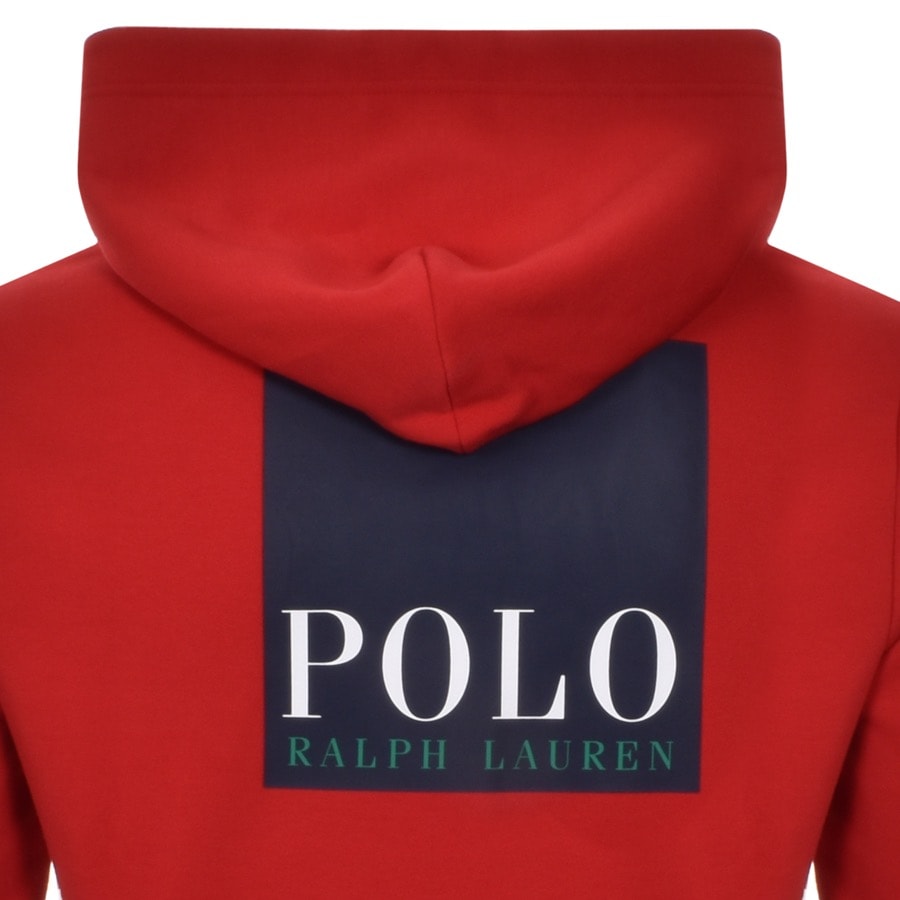 Alternative Image for ProductRalph Lauren Polo Full Zip Hoodie Red3